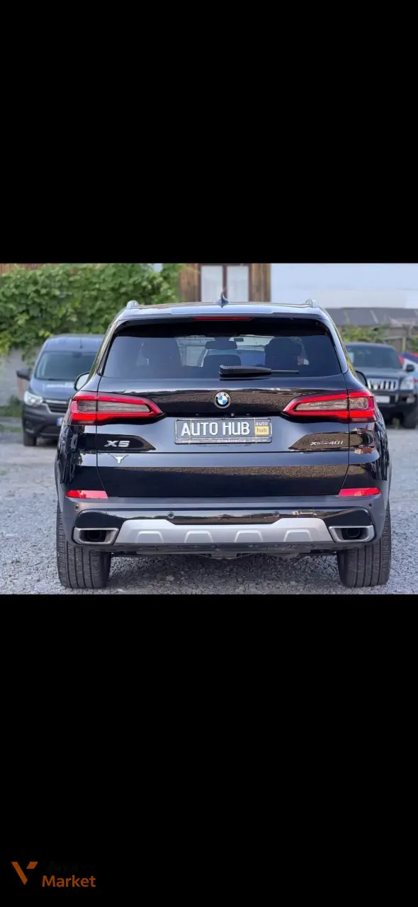BMW X5 2019 Бензин 3 л. Чорний Повний привід — фото 4