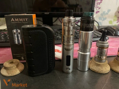 Бокс мод Tesla Invader 4, Eleaf Pico 75W, Tauren Mech Mod