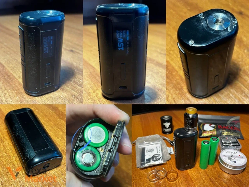Бокс моды Tomahawk SBS, Aspire Speeder 200W, Vaporesso Swag 2 80W — фото 2