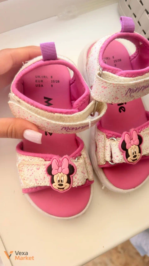 Босоножки Minnie Mouse светящиеся
