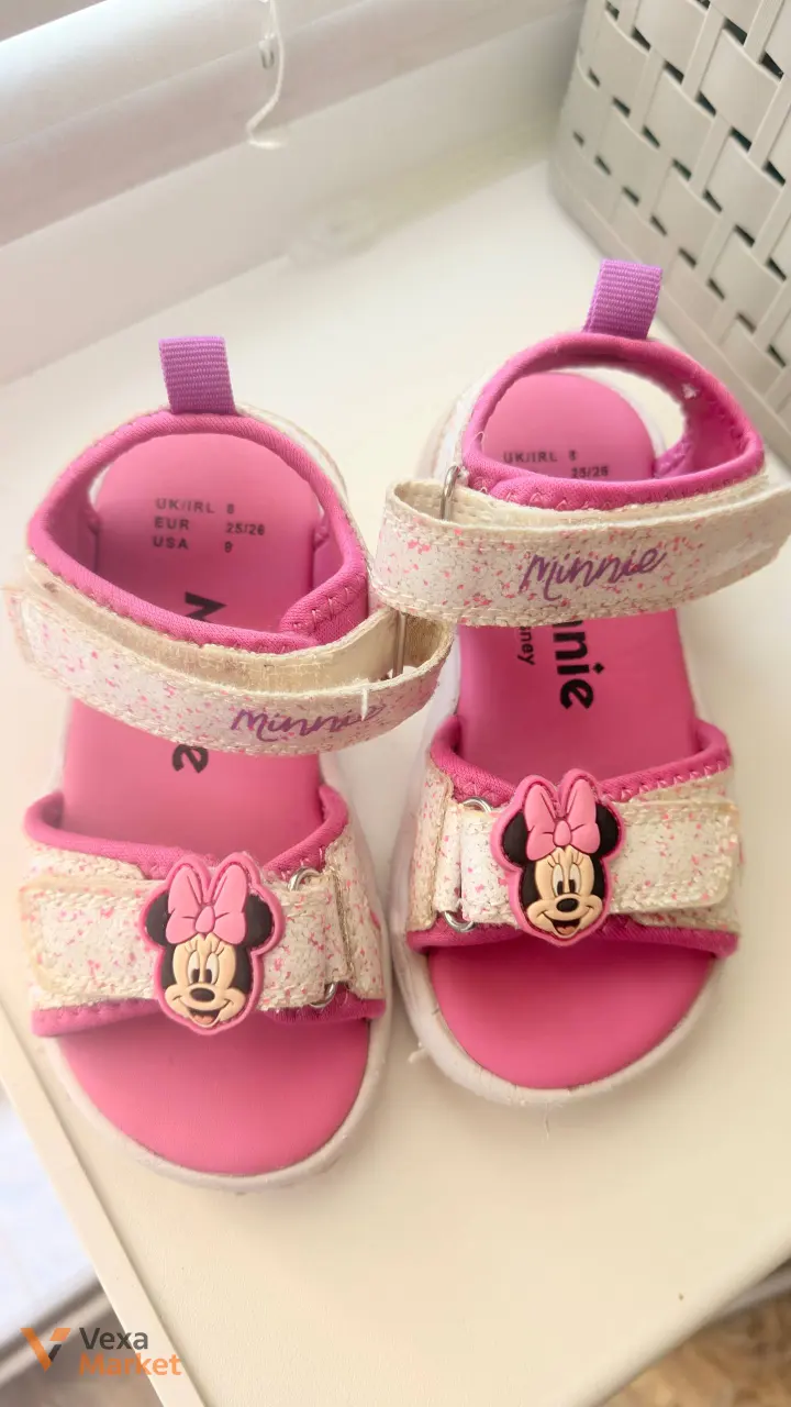 Босоножки Minnie Mouse светящиеся — фото 4