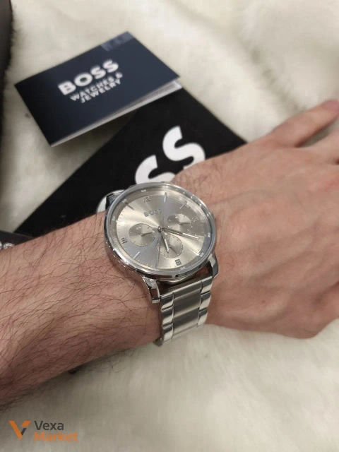 Boss Contender silver-coloured/grey