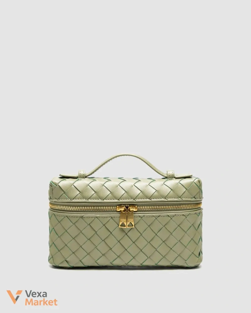 Bottega Veneta Bang Bang Light Green сумка зі шкіри — фото 2