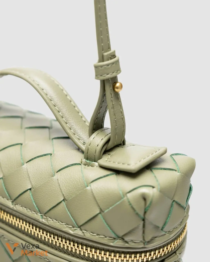 Bottega Veneta Bang Bang Light Green сумка зі шкіри — фото 5
