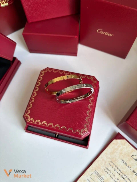 Браслет Cartier Love з позолотою