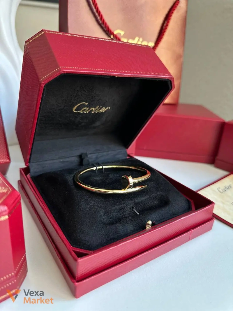 Браслет Cartier Love з позолотою — фото 2