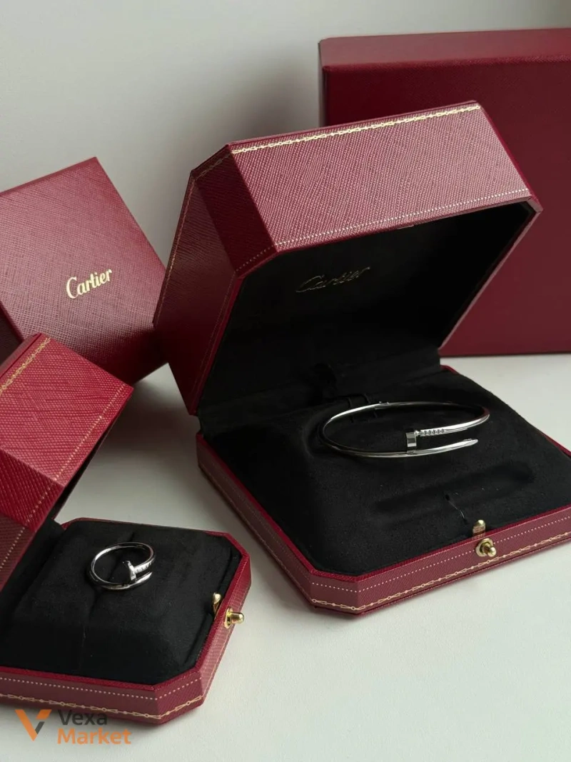 Браслет Cartier Love з позолотою — фото 6
