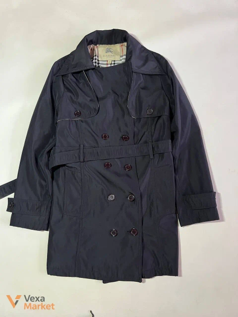 Burberry Nova Check Trench Coat Size M