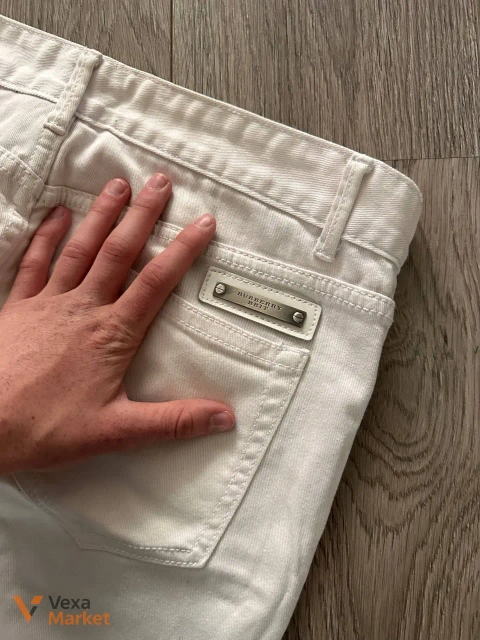 Burberry white jeans