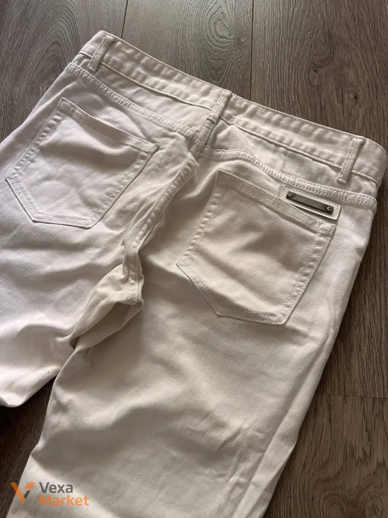 Burberry white jeans — фото 2