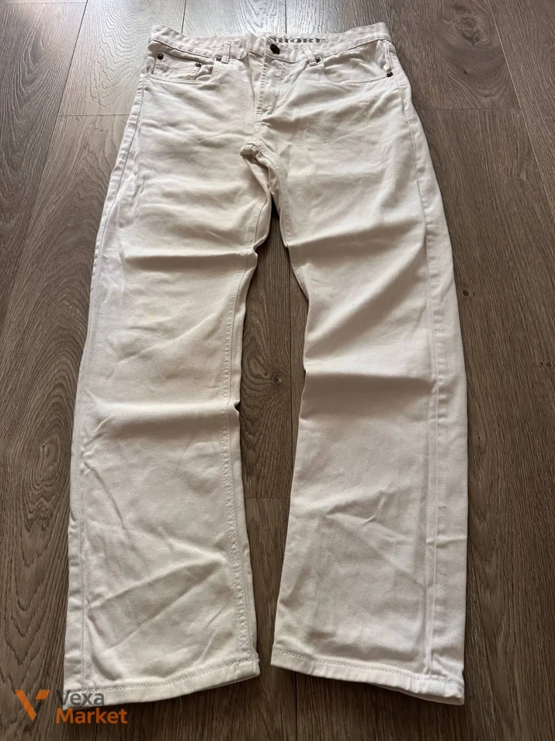 Burberry white jeans — фото 4