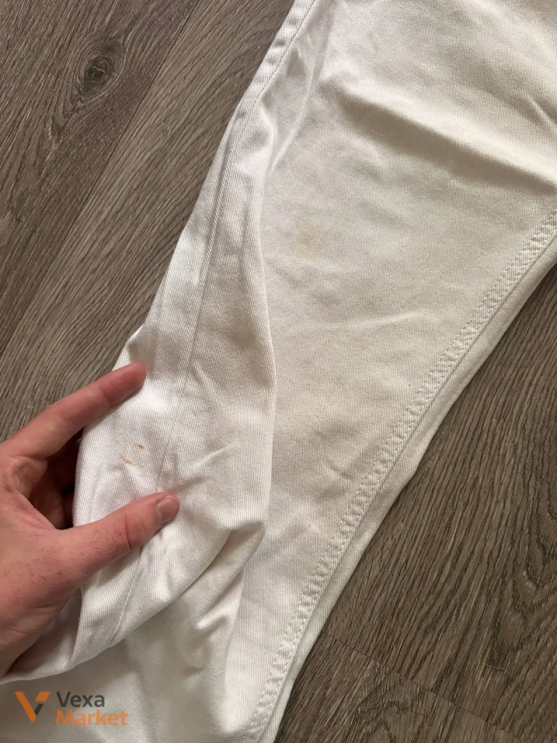 Burberry white jeans — фото 5