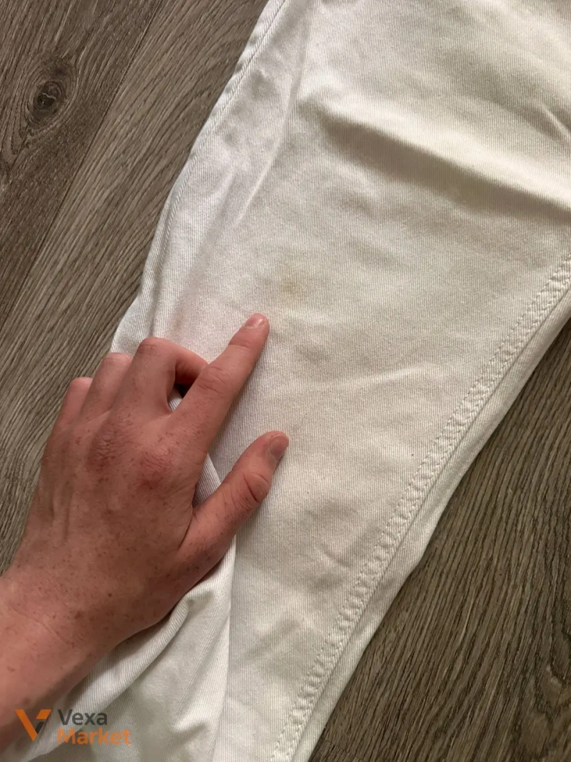 Burberry white jeans — фото 6