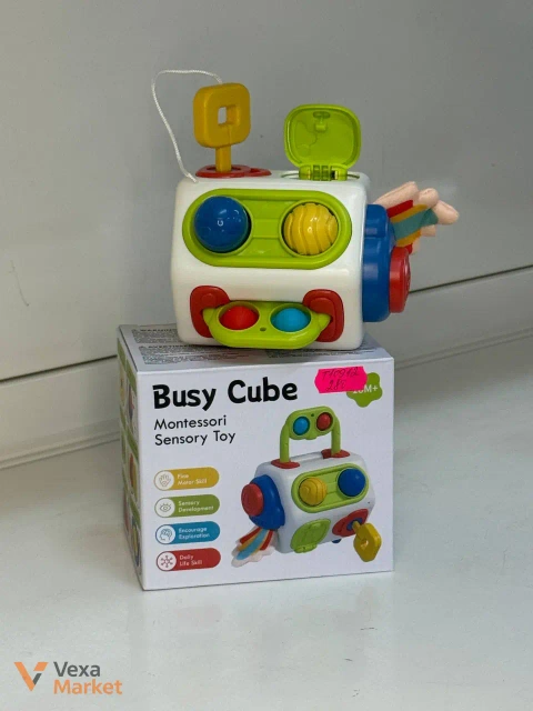 Busy Cube Montessori Sensory Toy