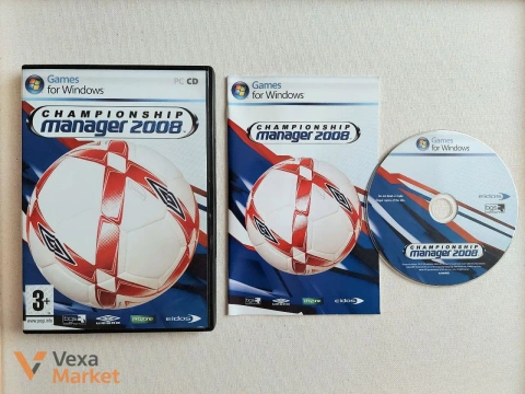 Championship Manager 2008 PC CD