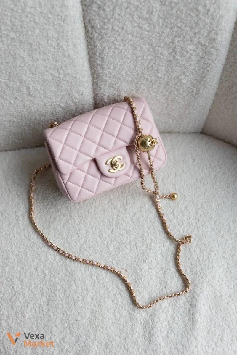 Chanel Classic mini сумка натуральна шкіра — фото 4