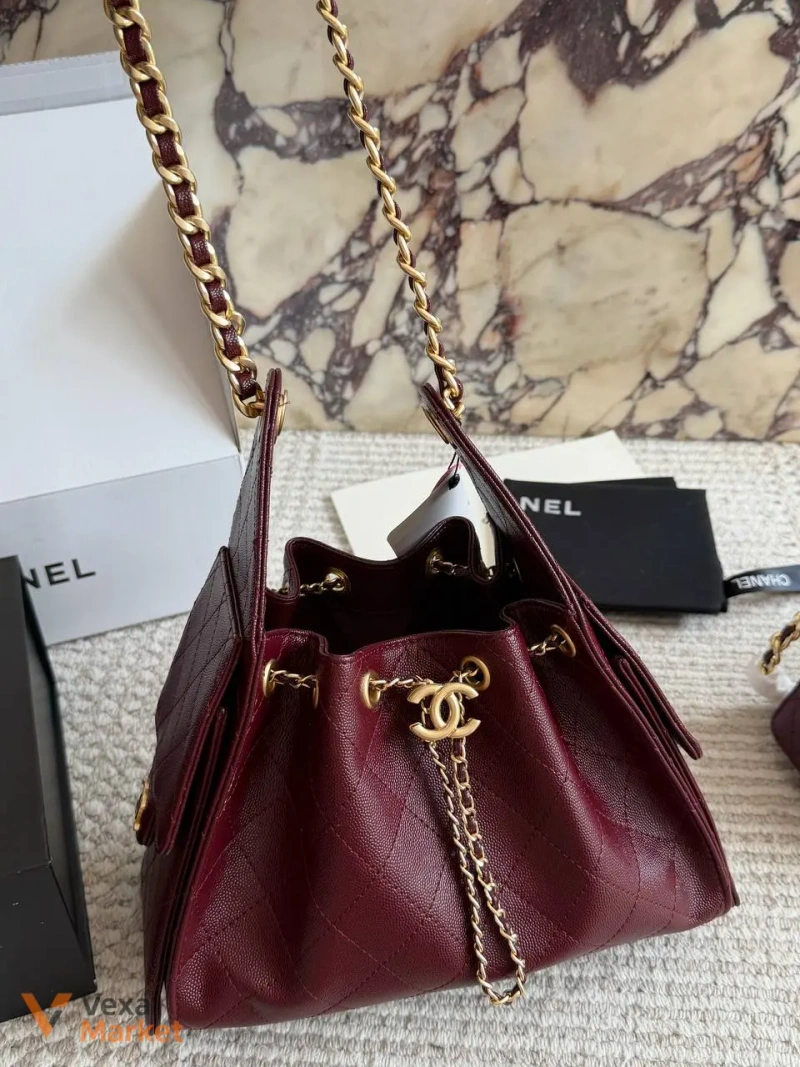 Chanel Hobo сумка натуральна шкіра — фото 2