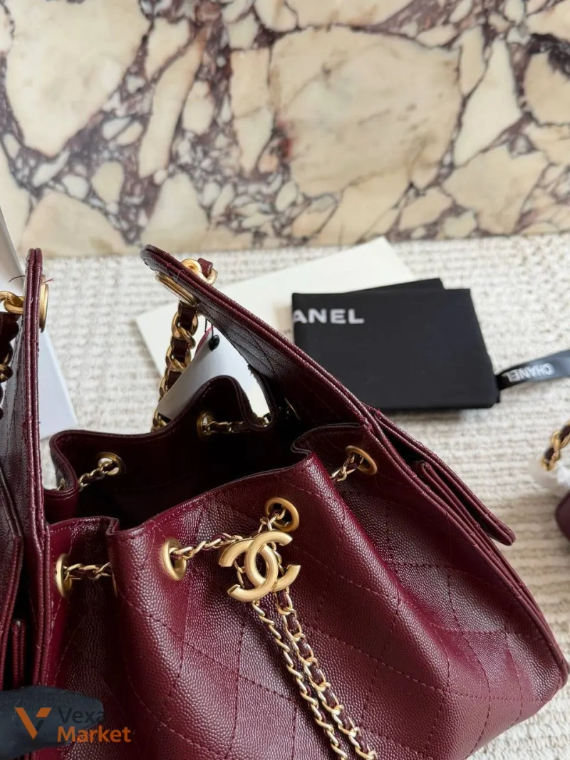 Chanel Hobo сумка натуральна шкіра — фото 4