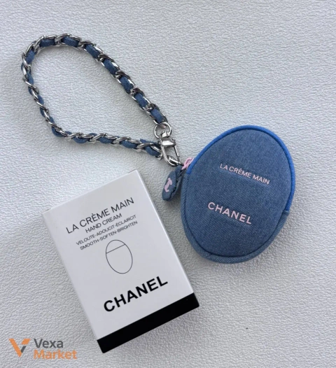 Chanel La Crème Main косметичка с цепочкой