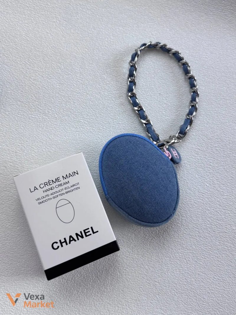 Chanel La Crème Main косметичка с цепочкой — фото 8