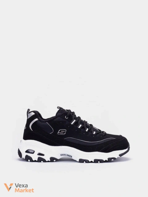 Черевики Skechers 66666125 BLK жіночі шкіра фліс