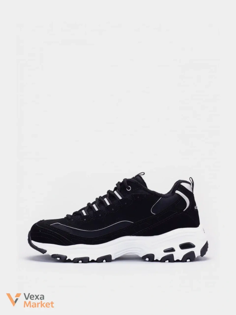 Черевики Skechers 66666125 BLK жіночі шкіра фліс — фото 2
