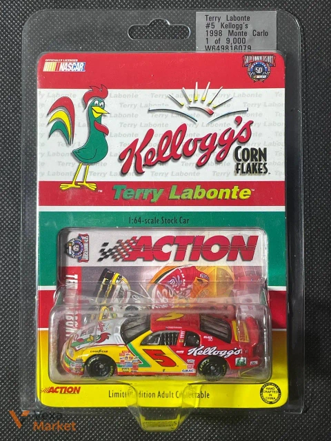 1998 Chevrolet Monte Carlo #5 Terry Labonte Kellogg's Corn Flakes 1:64 Scale Stock Car