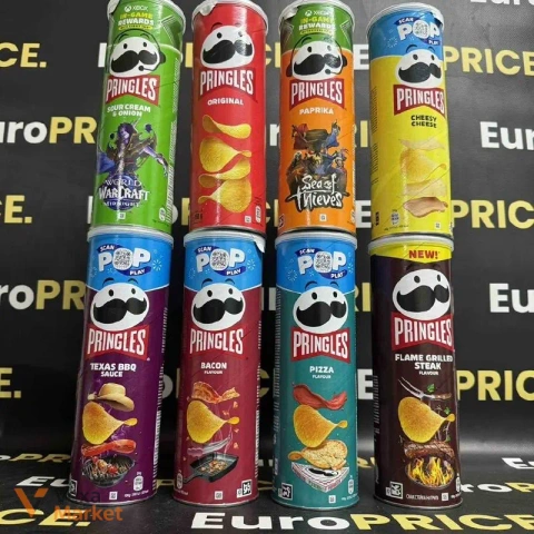 Чіпси Pringles в асортименті 165г