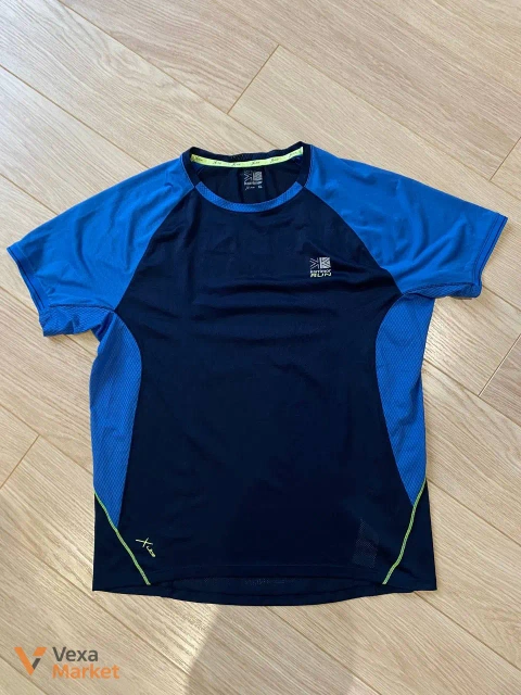 Чоловіча бігова футболка Karrimor RUN X-Lite XL темно-синя