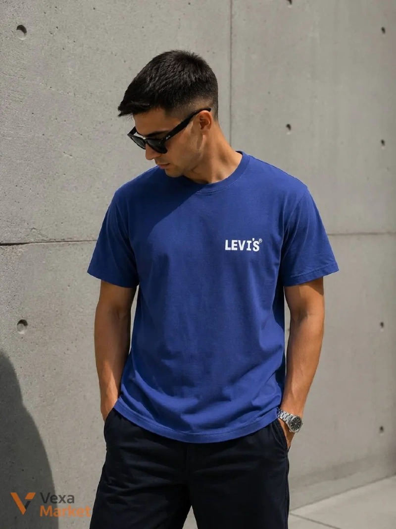Чоловіча футболка Levi's 100% бавовна — фото 5