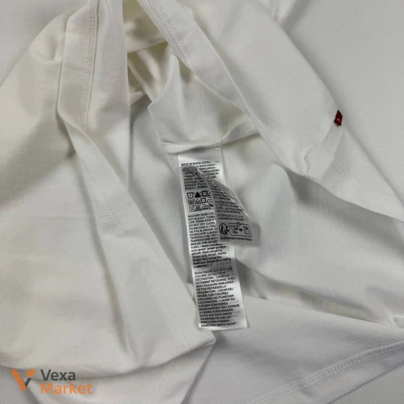 Чоловіча футболка Levis біла розмір XL — фото 5