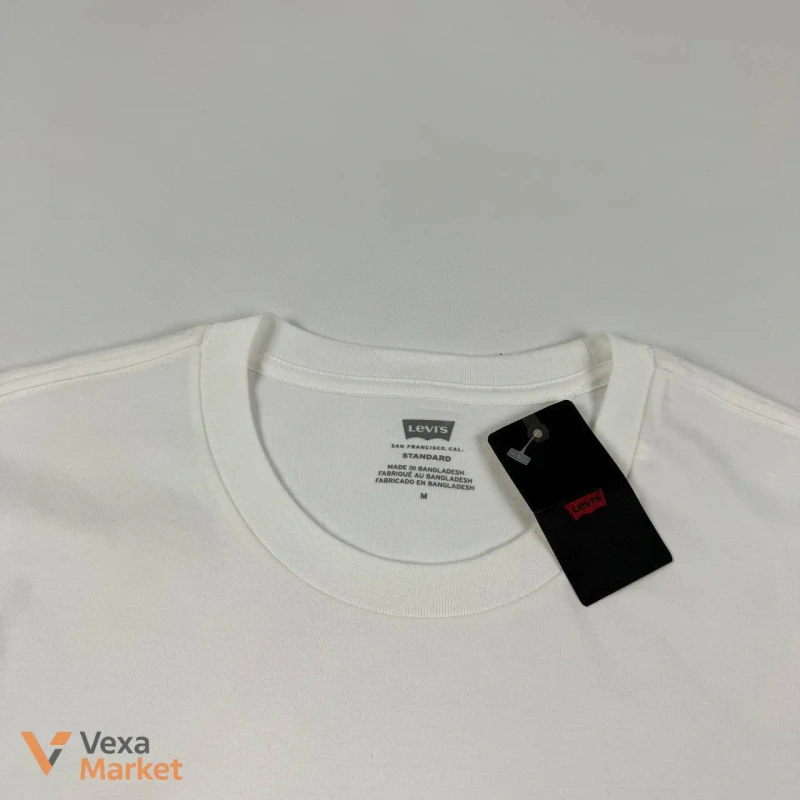 Чоловіча футболка Levis біла розмір XL — фото 6
