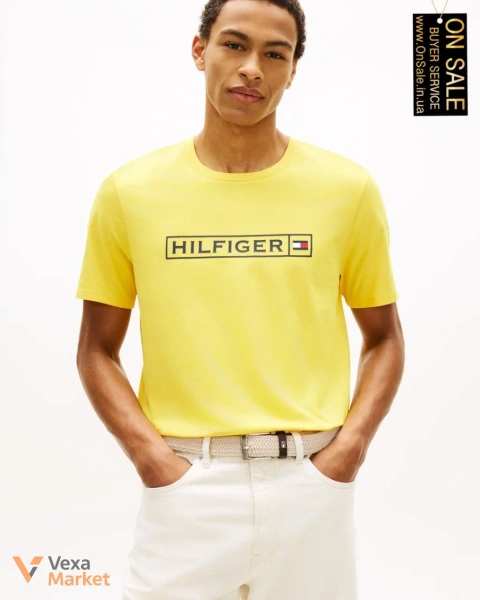 Чоловіча футболка Tommy Hilfiger з принтом логотипу