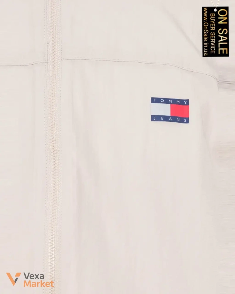 Чоловіча куртка Tommy Jeans CHICAGO JACKET пісочного кольору — фото 6
