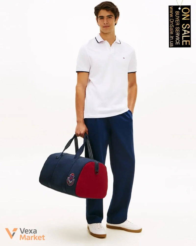 Чоловіча сумка Tommy Hilfiger Heritage Дафл Space Blue — фото 2