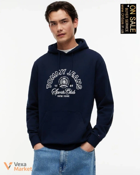 Чоловіче худі Tommy Hilfiger з капюшоном та логотипом