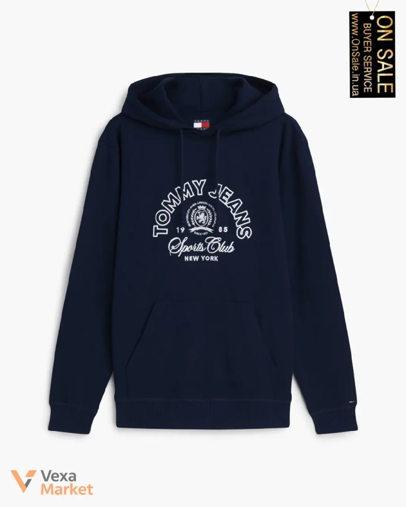 Чоловіче худі Tommy Hilfiger з капюшоном та логотипом — фото 5