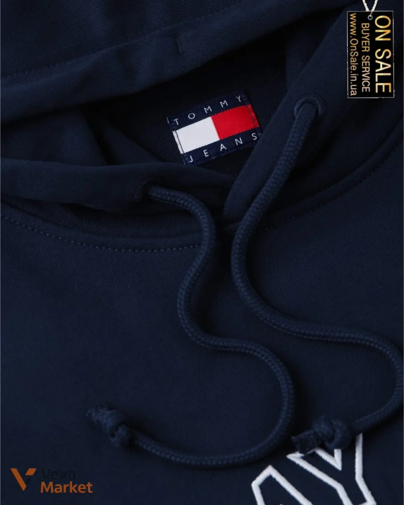 Чоловіче худі Tommy Hilfiger з капюшоном та логотипом — фото 6