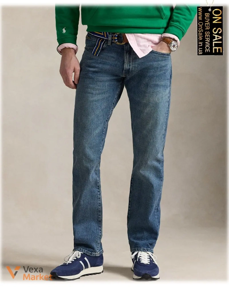 Чоловічі джинси Polo Ralph Lauren Varick Slim-Straight — фото 4