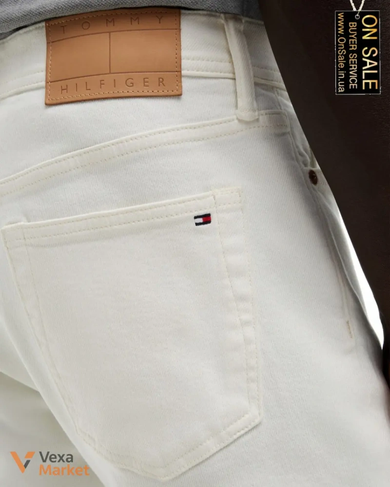 Чоловічі джинси Tommy Hilfiger завуженого крою — фото 3