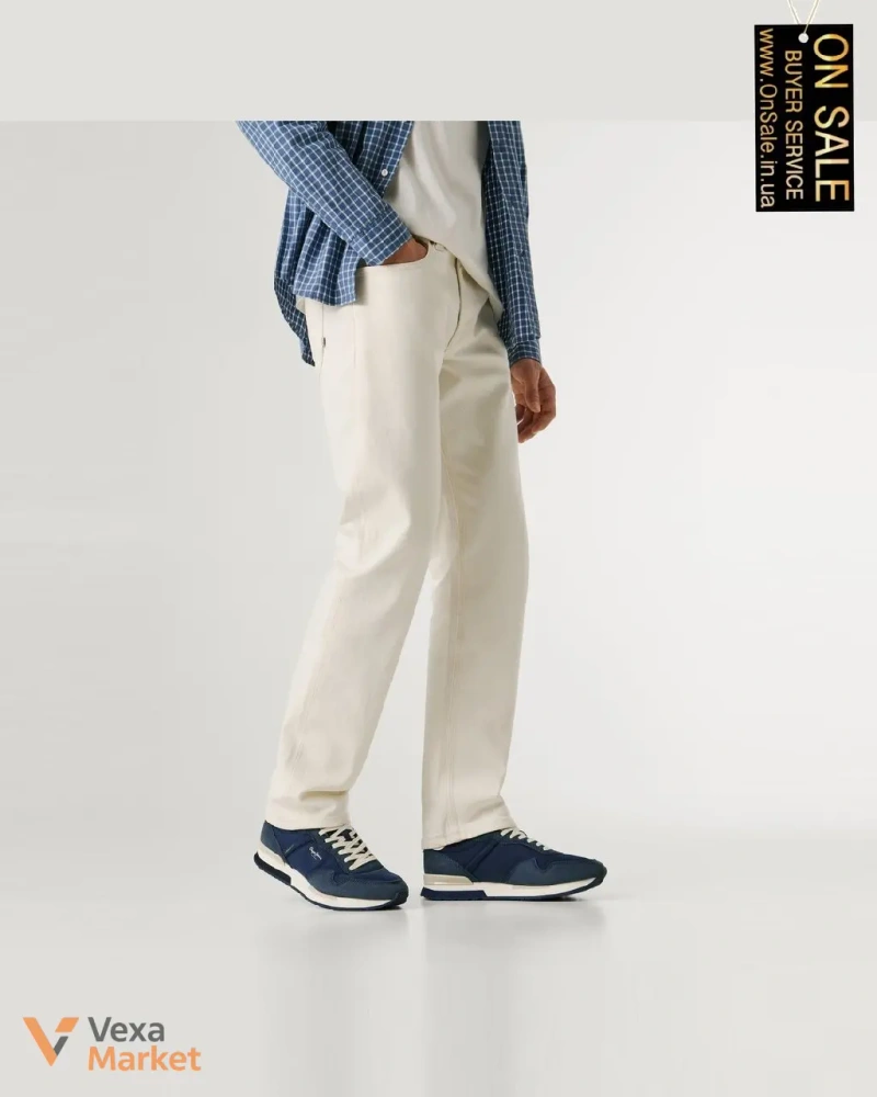 Чоловічі кросівки Pepe Jeans HAILON BASIC темно-сині — фото 2
