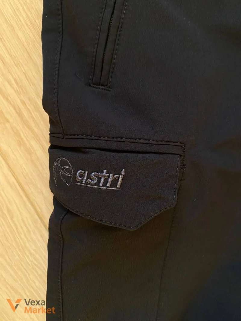 Чоловічі туристичні штани Astri Softshell водовідштовхувальні — фото 4
