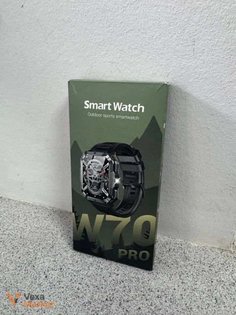 Чоловічий смарт годинник W70 pro з двома ремінцями