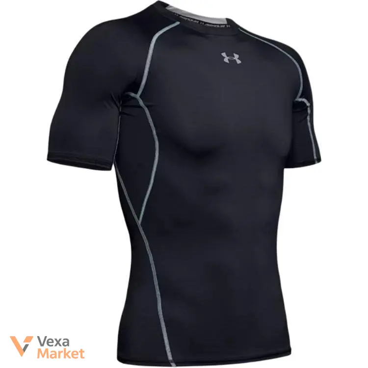 Чорна компресійна футболка Under Armour HeatGear, розмір М — фото 3
