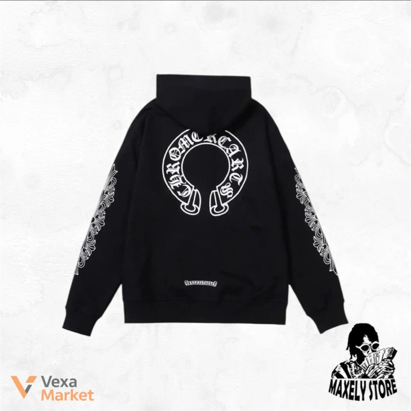 Chrome Hearts Zip-Up Hoodie — фото 2