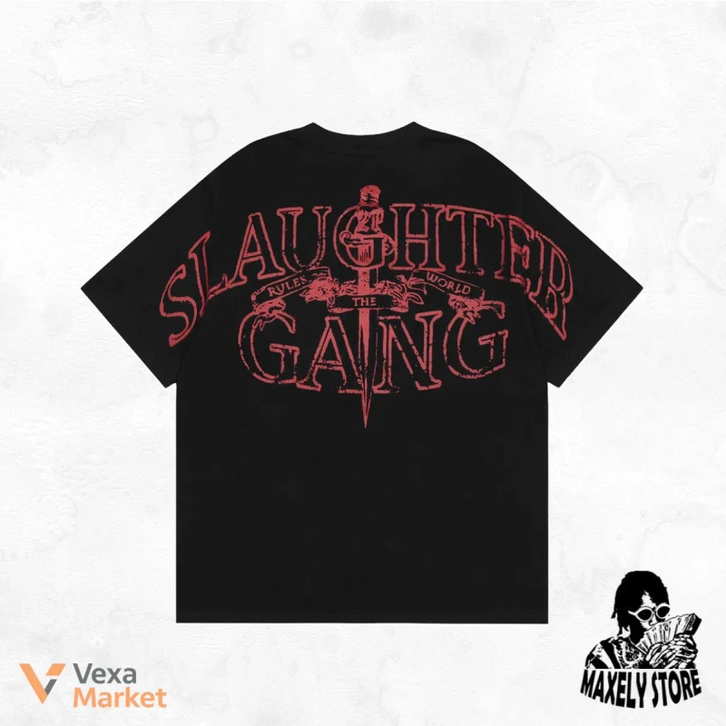 Corteiz x Slaughter Gang 21 Savage T-Shirt — фото 2