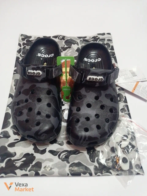Crocs x Bape Шльопанці