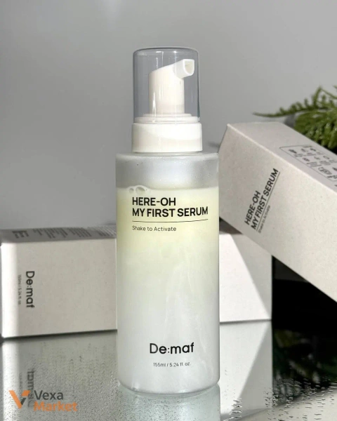 Demaf Here-Oh My First Serum відновлювальний бульбашковий тонік-сироватка 155 ml