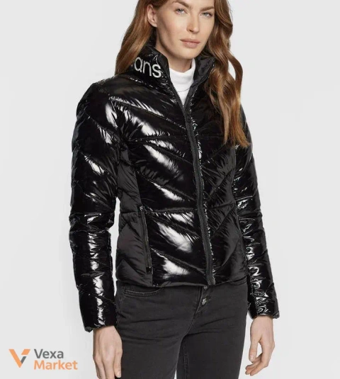 Демісезонна куртка Calvin Klein Jeans чорна