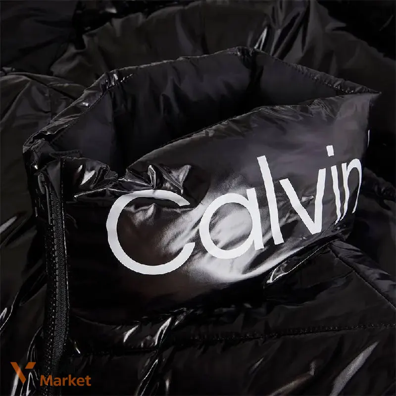 Демісезонна куртка Calvin Klein Jeans чорна — фото 5